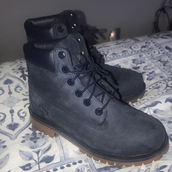 timberlands navy blue
